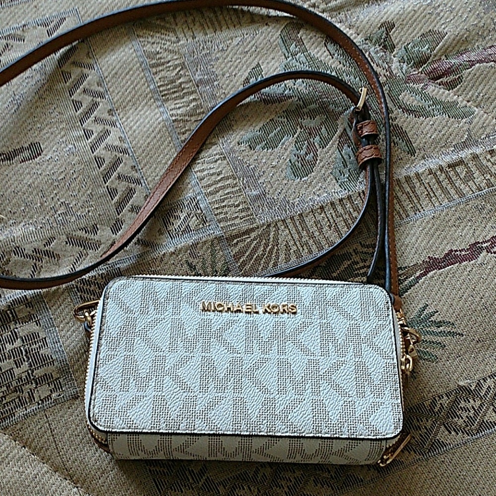 MK crossbody wallet